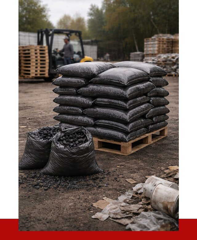 Купить уголь в мешках с доставкой в Ялте от 7662 р. | ПРОНЕРУДЯлт