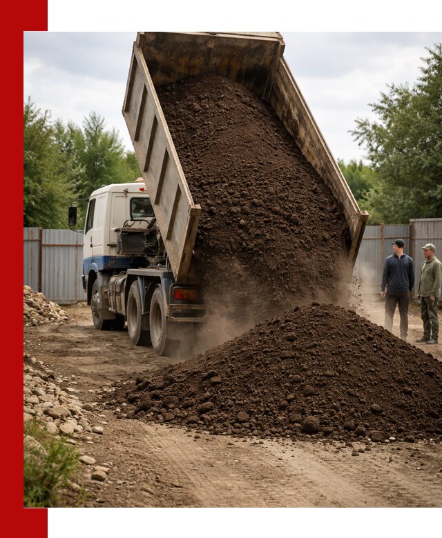 Доставка самосвалом 10 кубов в Ялте быстро и надёжно