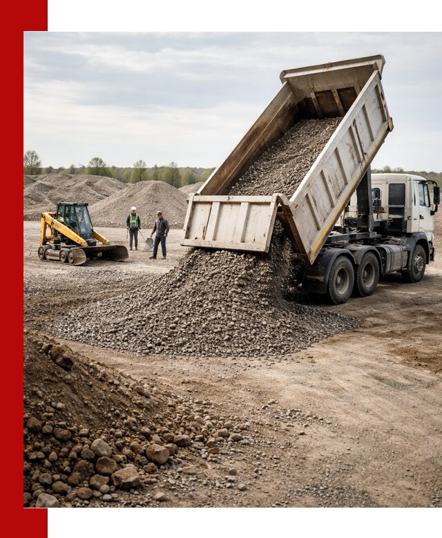 Доставка самосвалом 25 м³ в Ялте быстро и надежно