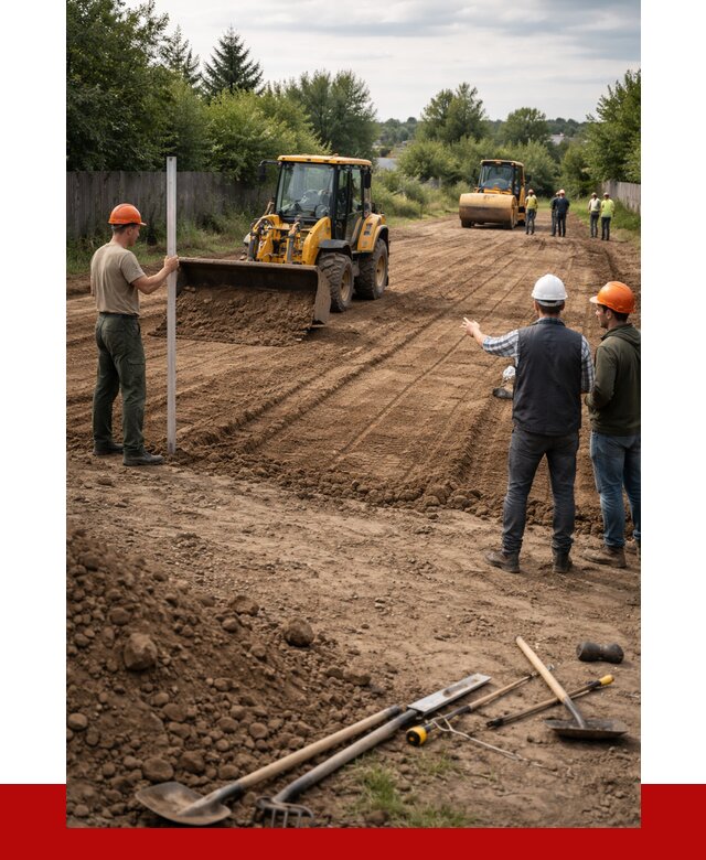 Планировка участка грунтом в Ялте от 4597 р ПРОНЕРУДЯлт