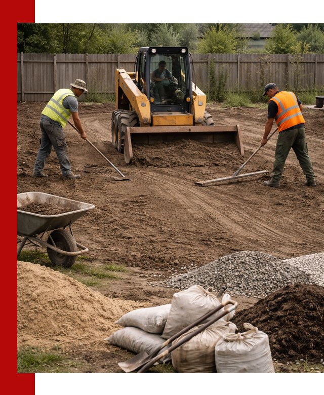 Выравнивание участка под строительство и благоустройство в Ялте